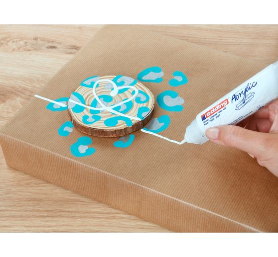 edding 5100 Acrylic "Acrylic marker - Basic", Medium, Set of 5