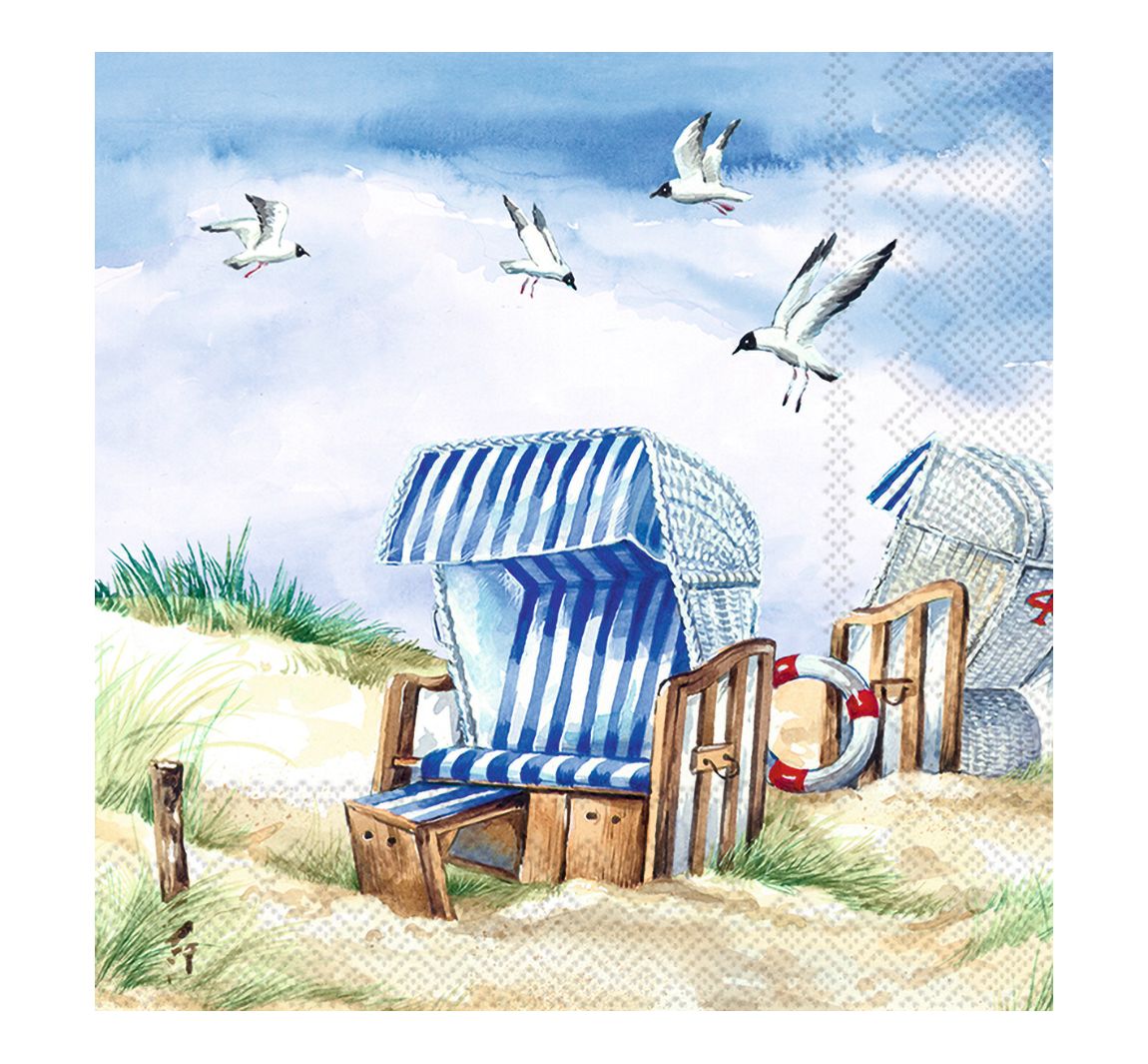 Servet "Strand liefde"