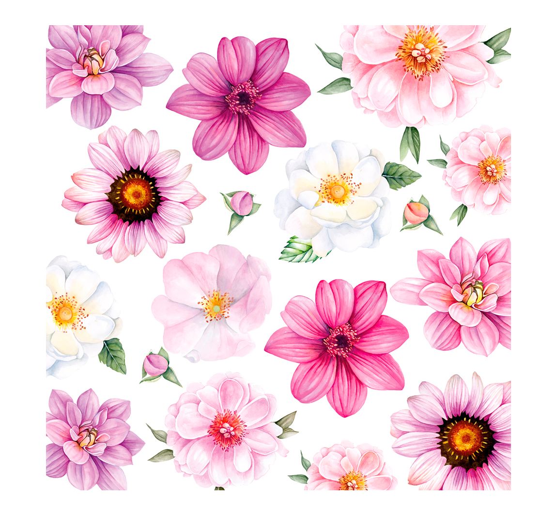 Servet "Summer Glory" - 20 stuks