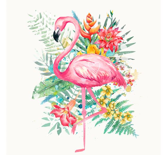 Napkin "Tropical Flamingo"