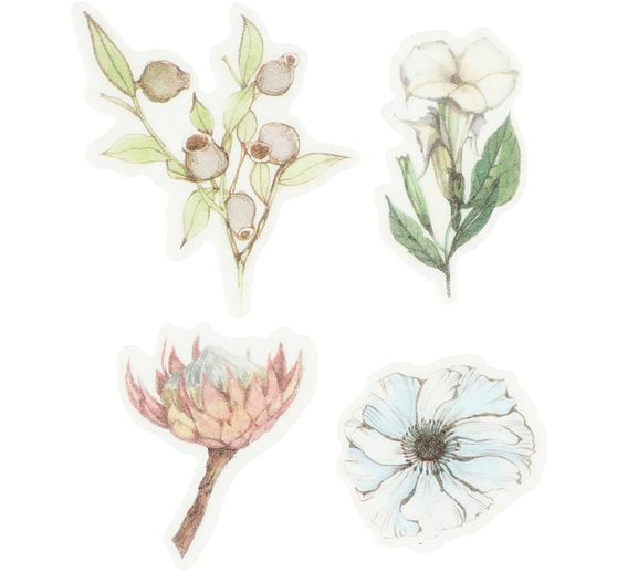 Washi Sticker "Bloemen pastel"