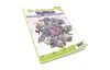 3D stansveldboek "Purple Flowers" 