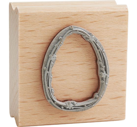 Houten stempel "Paasei"