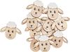 VBS Scatter decoration "Sheep's head"