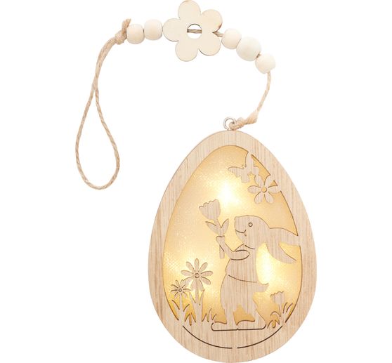 VBS Egg pendant with LED "Hasi"