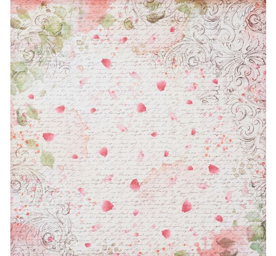 Scrapbook blok "Rose Parfum Backgrounds"