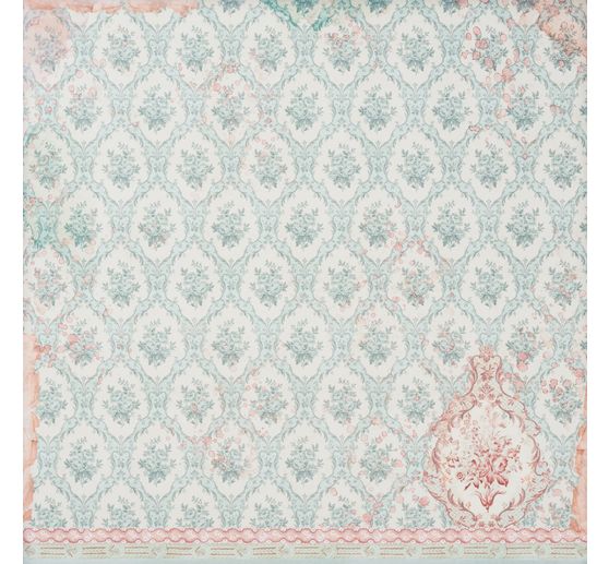 Scrapbook blok "Rose Parfum Backgrounds"