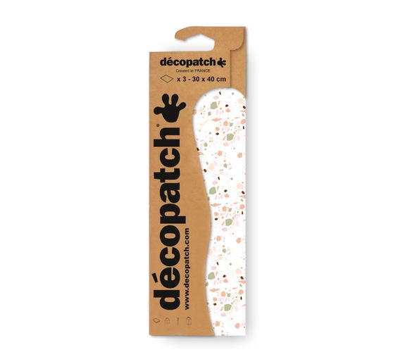 Décopatch papier "Mosaikstenen", 3 stuks