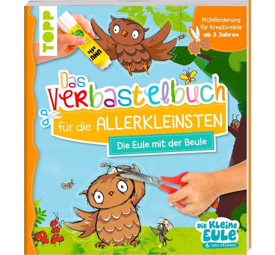 Boek "Verbastelbuch für die Allerkleinsten - Die Eule mit der Beule"