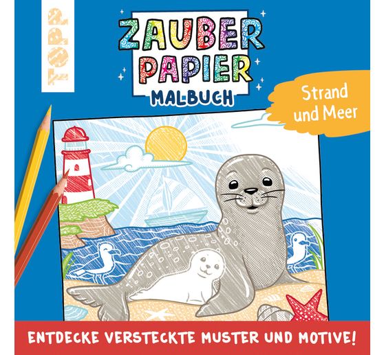 Boek "Zauberpapier Malbuch Strand und Meer"