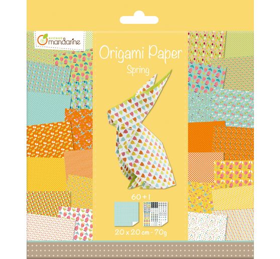 Vouwpapier assortiment "Spring"