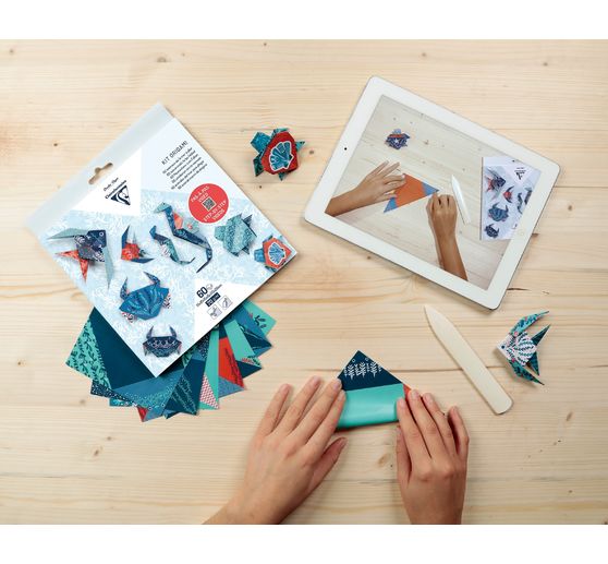 Vouwpapier assortiment "Zeedieren"