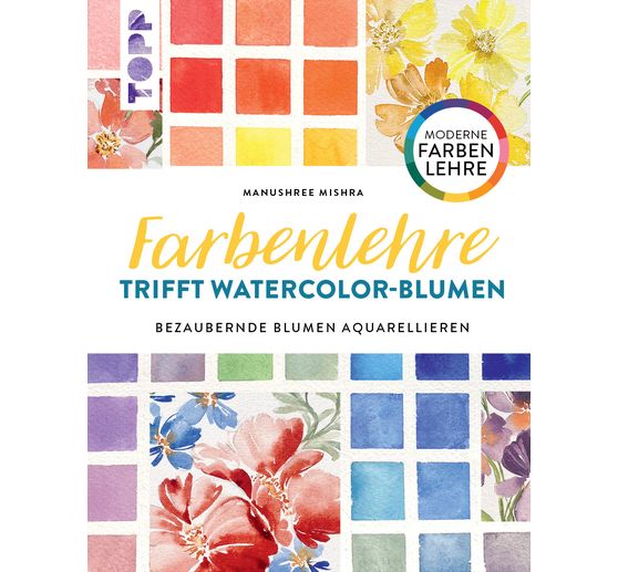 Boek "Farbenlehre trifft Watercolor-Blumen"