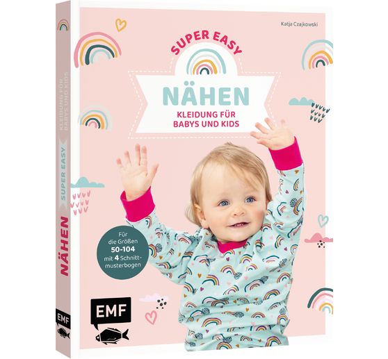 Boek "Nähen super easy - Kleidung für Babys und Kids"