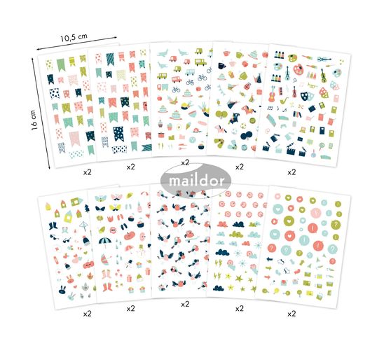 Stickerboek "Bullet Journal"