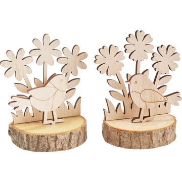 10 Stuks Houten Figuren Om Te Beschilderen 11 Cm - Flexibele Buigpoppen, DIY Knutselset