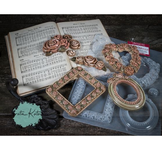 Gietvorm "Rozen kader"