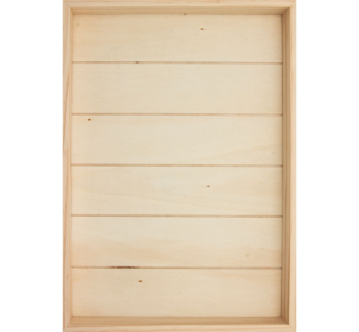 3D houten frame