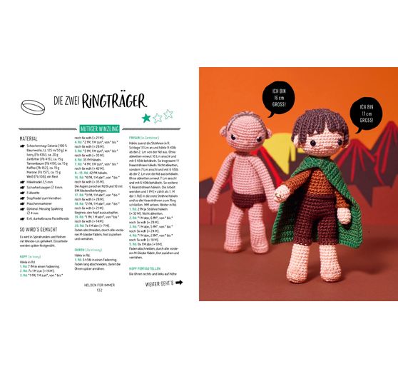 Boek "Helden der Kindheit - Das Häkelbuch - Band 6"