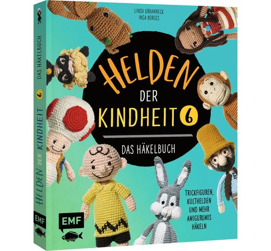 Boek "Helden der Kindheit - Das Häkelbuch - Band 6"