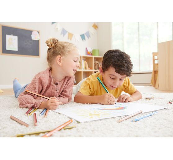 STAEDTLER Noris colour "Jumbo kleurpotloden", set van 9 + 1 gratis