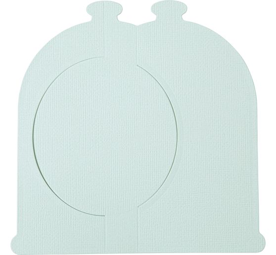 Sizzix Thinlits ponssjabloon "Card, Bell Jar"