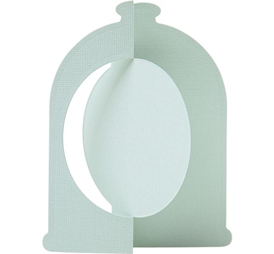 Sizzix Thinlits ponssjabloon "Card, Bell Jar"