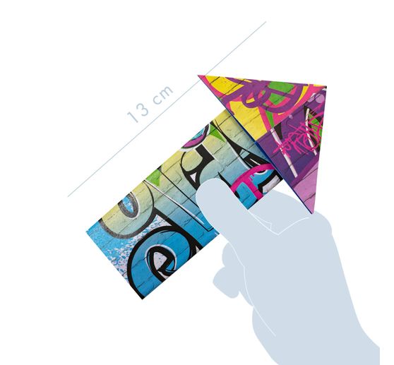 Folding paper assortment "Street Art"