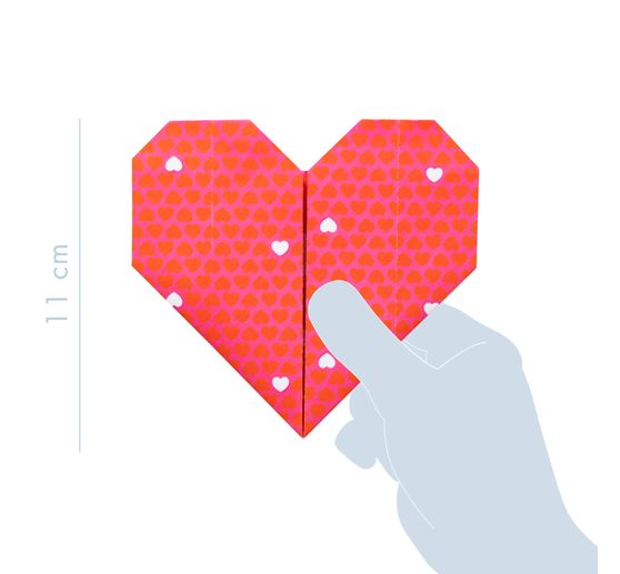 Vouwpapier assortiment "Paper Love"