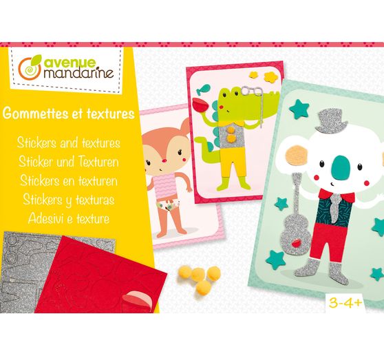 Creatieve box "Stickers en texturen"