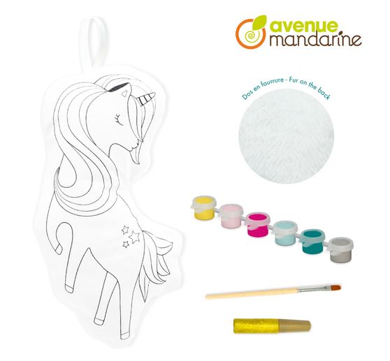 Coloring doll Friends to Paint "Unicorn Simone"