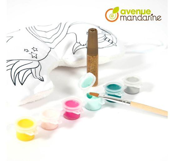 Coloring doll Friends to Paint "Unicorn Simone"