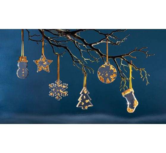 Silicoon gietvorm "Kerstvormen"