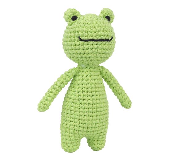 Crochet set "Frog Trevor"