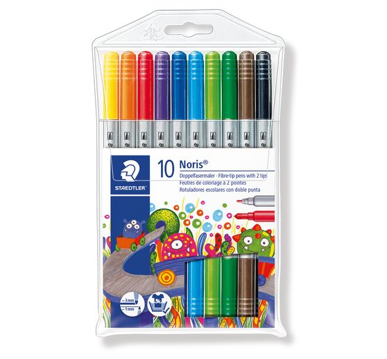 STAEDTLER Noris "Double fiber pens"