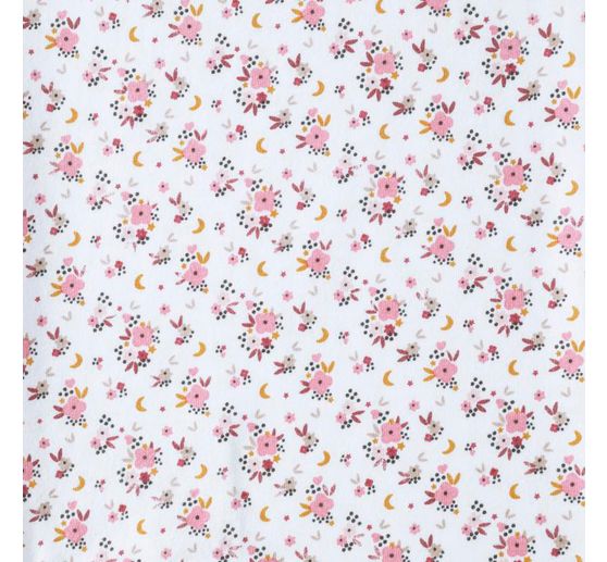 Jersey stof "Blomma"