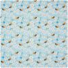 Cotton fabric "Little bee"