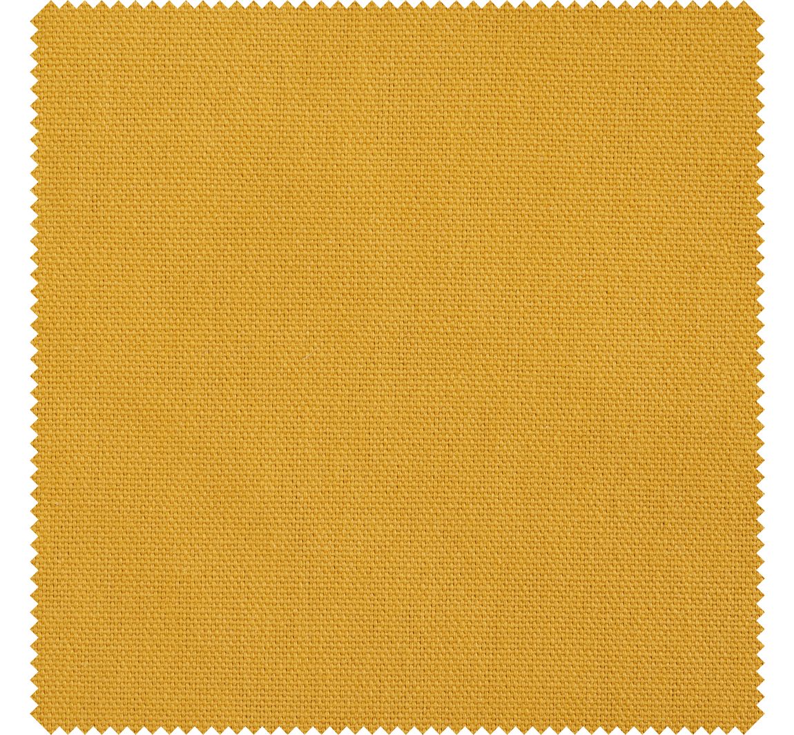 Half panama stof "Uni" - Mosterd