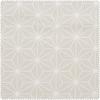 Katoenen stof "Geometrische ster" Polyester gecoat