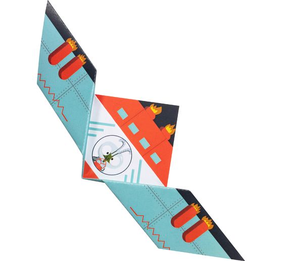 Creatieve box Origami "Vliegtuigen en raketten"