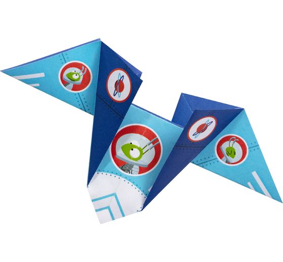 Creatieve box Origami "Vliegtuigen en raketten"