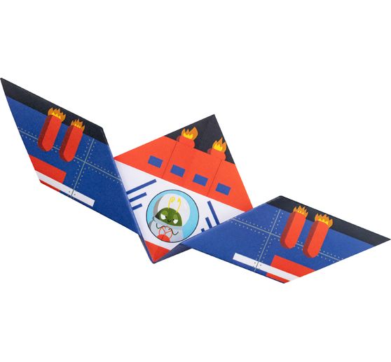 Creative box Origami "Planes and rockets"