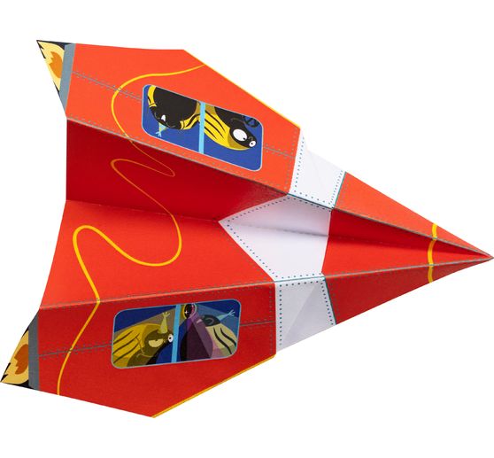 Creatieve box Origami "Vliegtuigen en raketten"