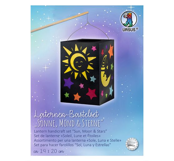 Lanterns-"Sun,Moon & Stars craft set"