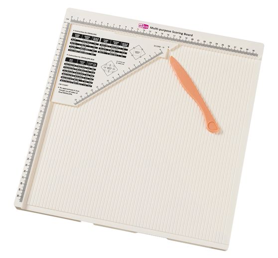 Multifunction folding board for cards, envelopes and gift boxes
