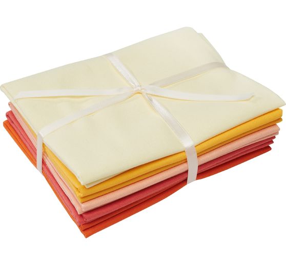 Fabric package Patchy Uni "Yellow-Orange"