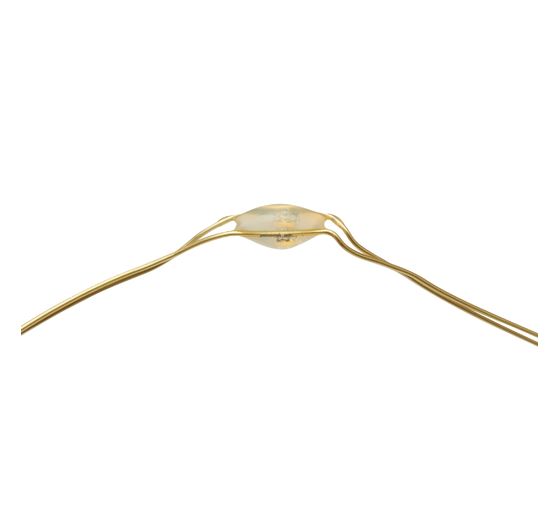 Micro LED snoer lampjes, met timer, goudkleurige draad, 20 LED's