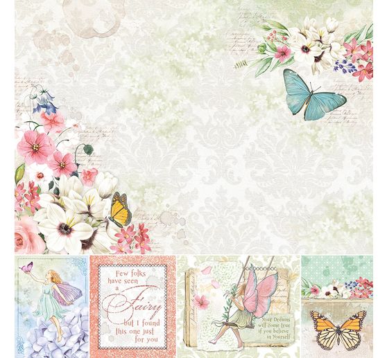 Scrapbook papier "Enchanted Land"