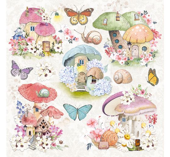 Scrapbook papier "Enchanted Land"