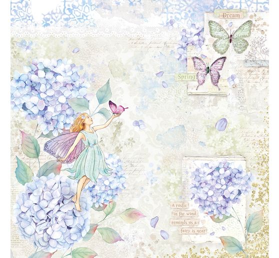Scrapbook papier "Enchanted Land"